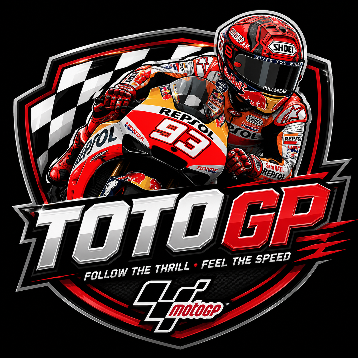 TOTO GP Logo Racing